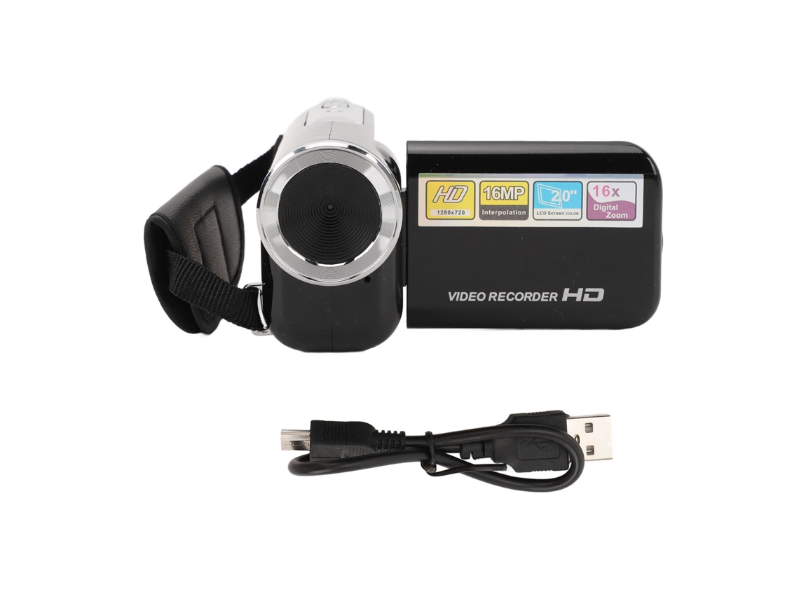 Camcorder 16mp 1080p 16x Digital Zoom 2.0inch Rotatable Screen Anti Shake Usb Port 1/4 Inch Threaded Hole Video Camera Camcorder For Travel LAXISCREED