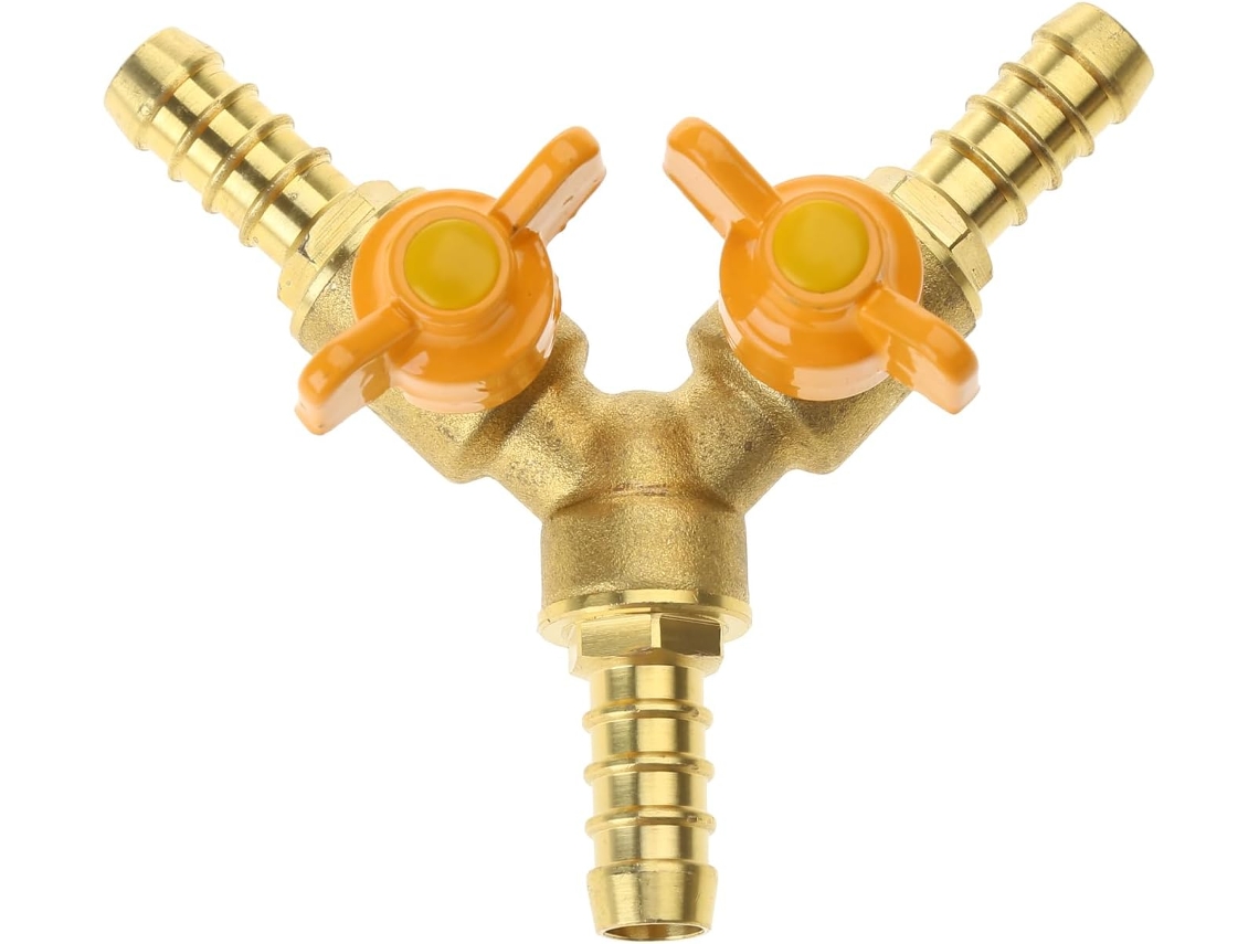 Conector Em Y De Latão, Divisor Em Y Confiável, Conector Robusto