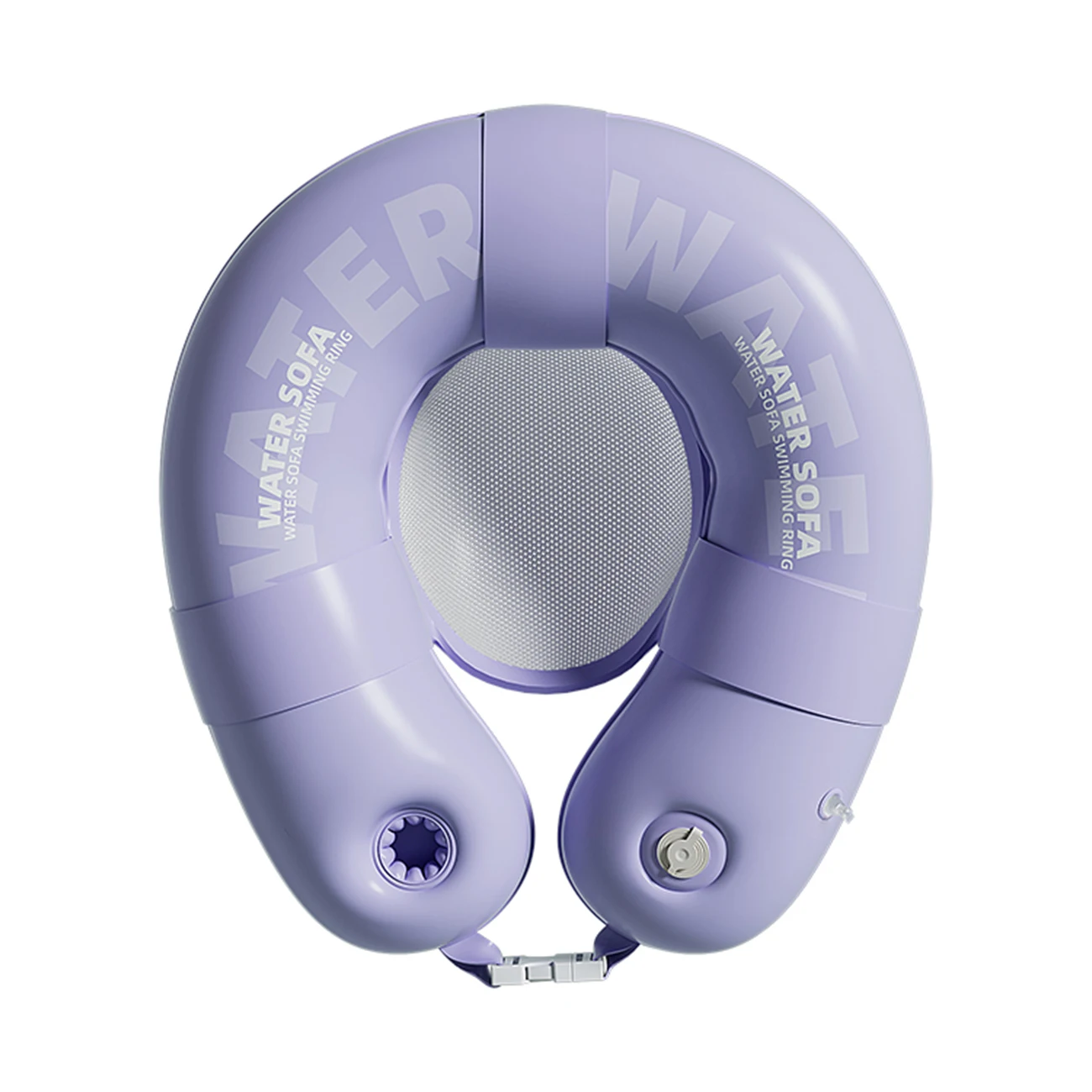 (roxo) Rede Inflável Para Piscina/cadeira Flutuante/espreguiçadeira Aquática Com Porta-copos, Válvula À Prova De Vazamentos E Inflação Rápida.
