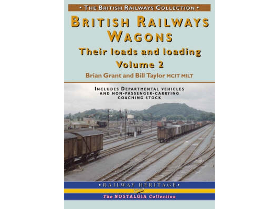 Livro British Railways Wagons de Brian Grant e Bill Taylor (Inglês)