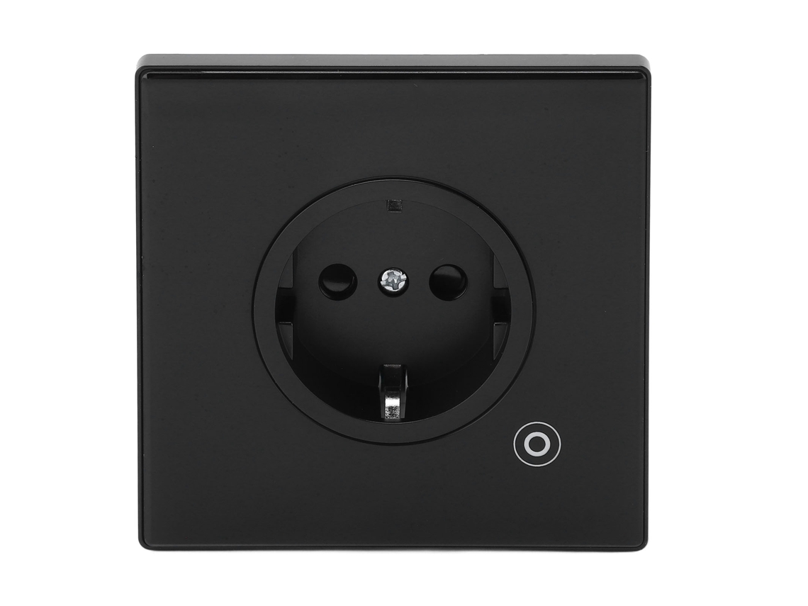 Tomada Inteligente 16a 3000w, Design Moderno, Funções Múltiplas E Programação - 95 Preto