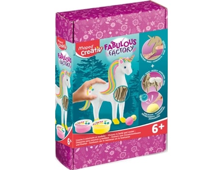 Plasticina MAPED CREATIV Fábrica Pasta Modelar - Unicórnio