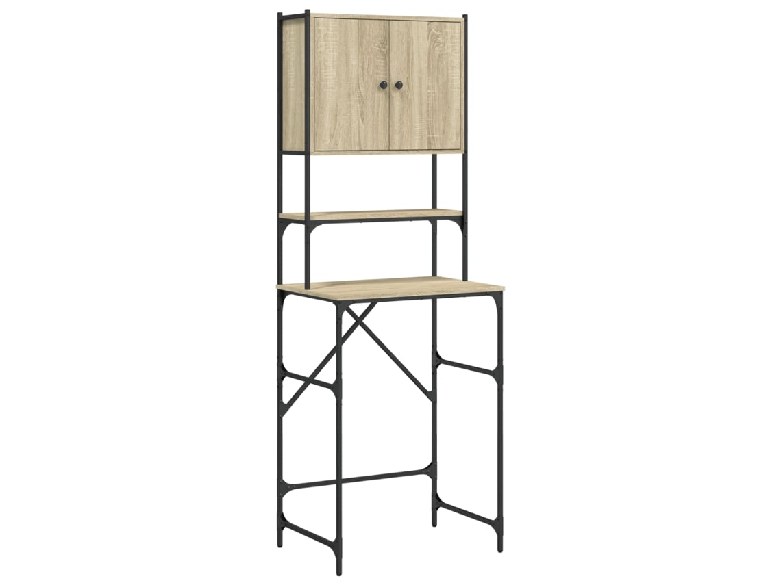Armário Para Máquina De Lavar Roupa Vidaxl (67x48x194 Cm)