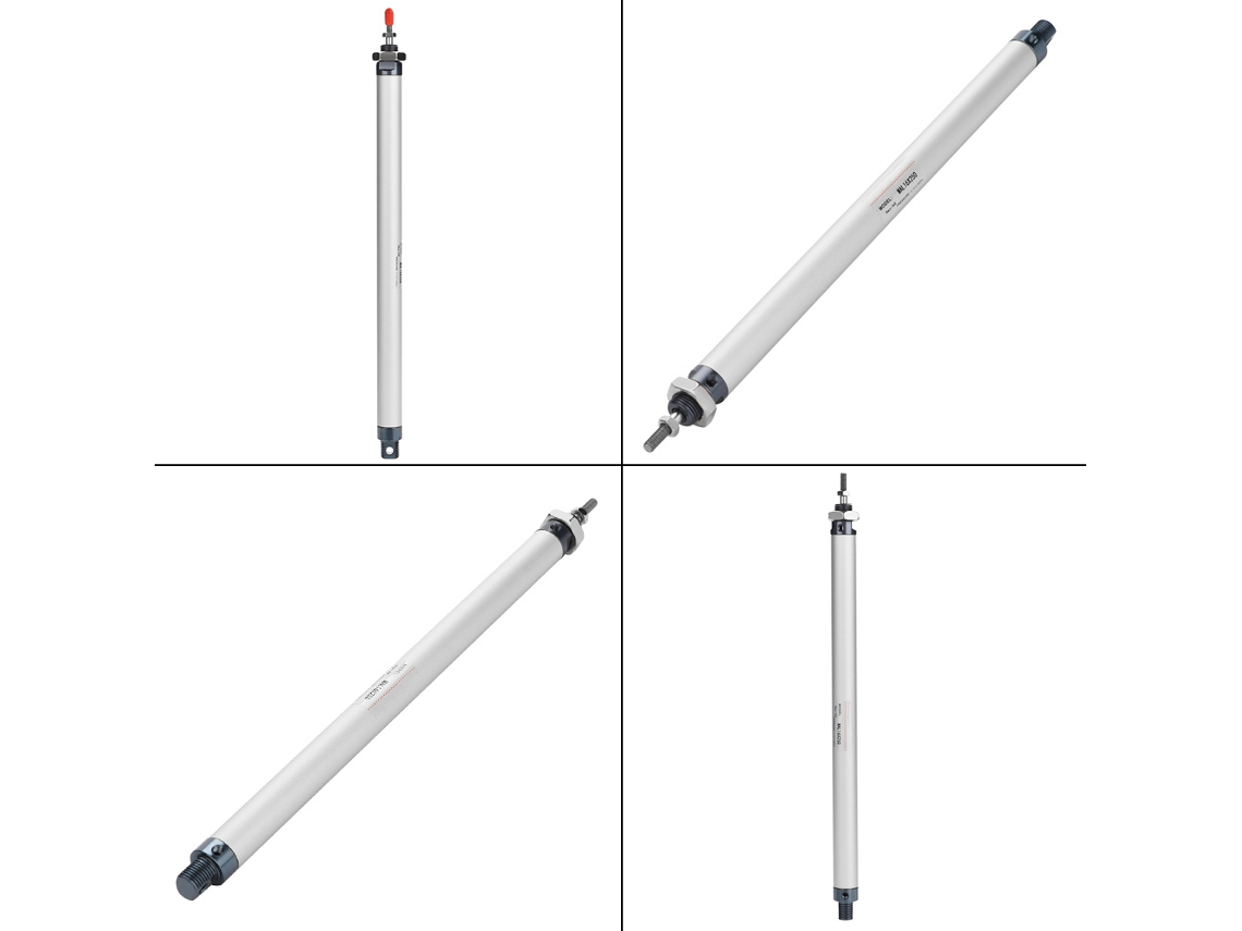 Cilindro Pneumático De 16mm Com 250mm De Curso