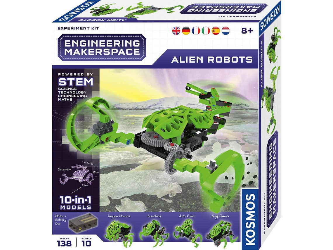 Jogo de Engenharia DEVIR Alien Robots