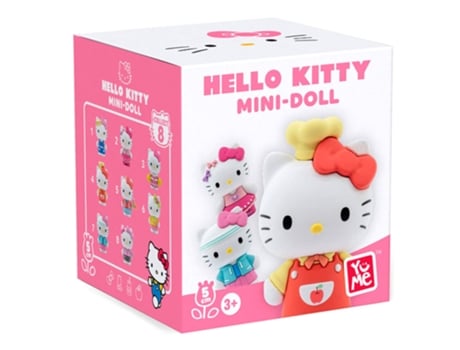 Boneco Surpresa Sortido Hello Kitty 5cm Yume Toys