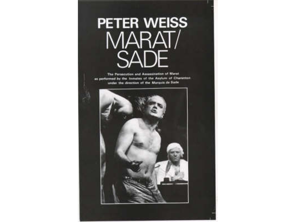 Livro Marat/Sade de Peter Weiss (Inglês)