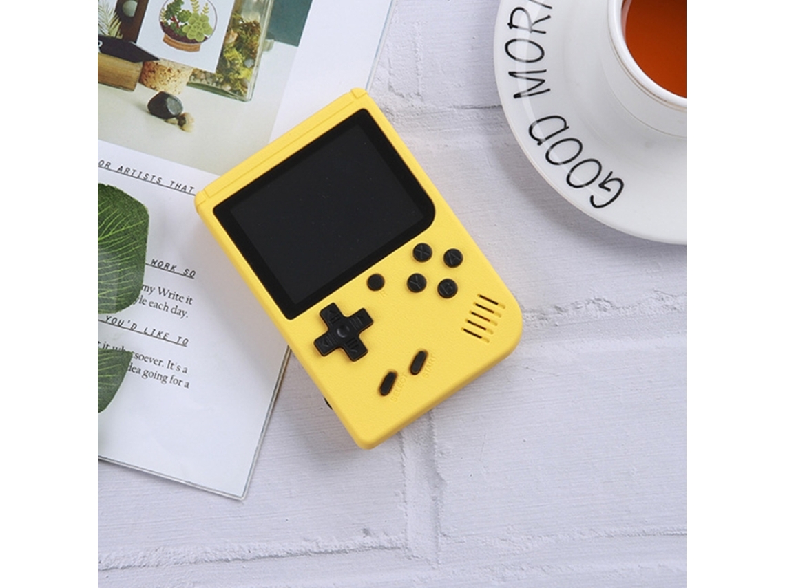 Mk500 - Consola De Jogos Portátil Mini Retro - Tela 3.0 Polegadas - 500 Jogos Integrados - Single Player