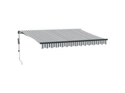 Retractable Awning, Retractable Awnings Vidaxl Antracite Tecido (350 X 250 Cm)