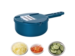 Fatiador De Legumes Multifuncional 9 Em 1, Fácil De Limpar, Feito De Aço Inoxidável.