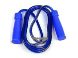Corda De Pular Emborrachada Resistente Azul Well Aquaforge
