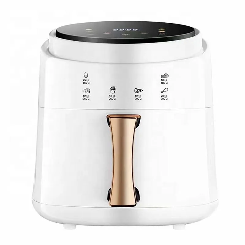 Fritadeira a Ar Digital MDUG 8L com Tela Sensível ao Toque para Uso Doméstico