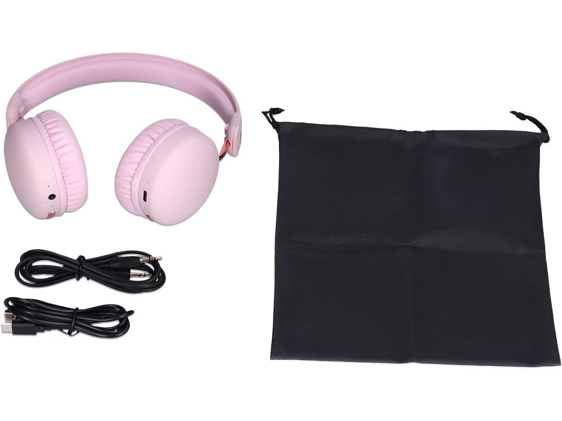 Fones De Ouvido Bluetooth Sem Fio Dobráveis, Com Graves Profundos E Cancelamento De Ruído, Compatíveis Com Laptops E Pcs