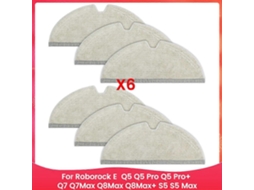 Pano De Microfibra Para Aspirador Robô Roborock Série E, Q5, Q5 Pro, Q5 Pro+, Q7, Q7max, Q8max, Q8max+, S5, S5 Max