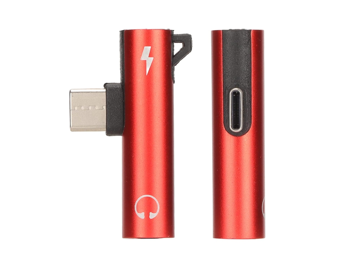 Embalagem Com 2 Adaptadores Usb-c Para Abs Longo, Usb-c Para Conector