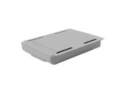 Gaveta Sob Mesa Escondida Autoadesiva para Armazenamento de Lápis e Papelaria 22x15.5x3.5cm | S/MARCA