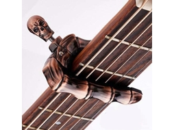 Guitarra Folk Sandhi De Alta Qualidade Com Dedo De Caveira Fantasma Aquaforge