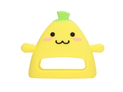 Biter Mão Banana Silicone Cute Mordedor Calmante Coordenação Olho-mão Frutas