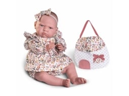 Boneca Reborn Berta com Bolsa 52 cm ANTONIO JUAN (Idade Mínima: 3 anos)