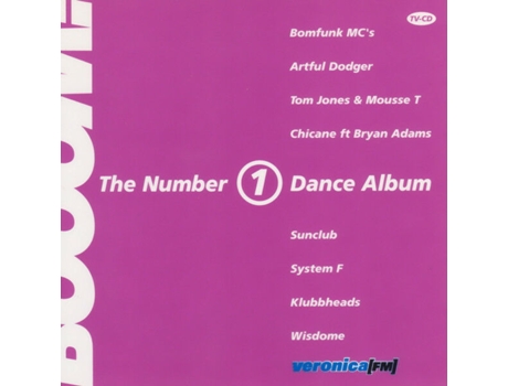 Cd Booom! The Number 1 Dance Album Idt, Sony Music Media