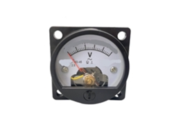 Voltímetro Redondo Preto So-45 Ac 1 V-500 V (600