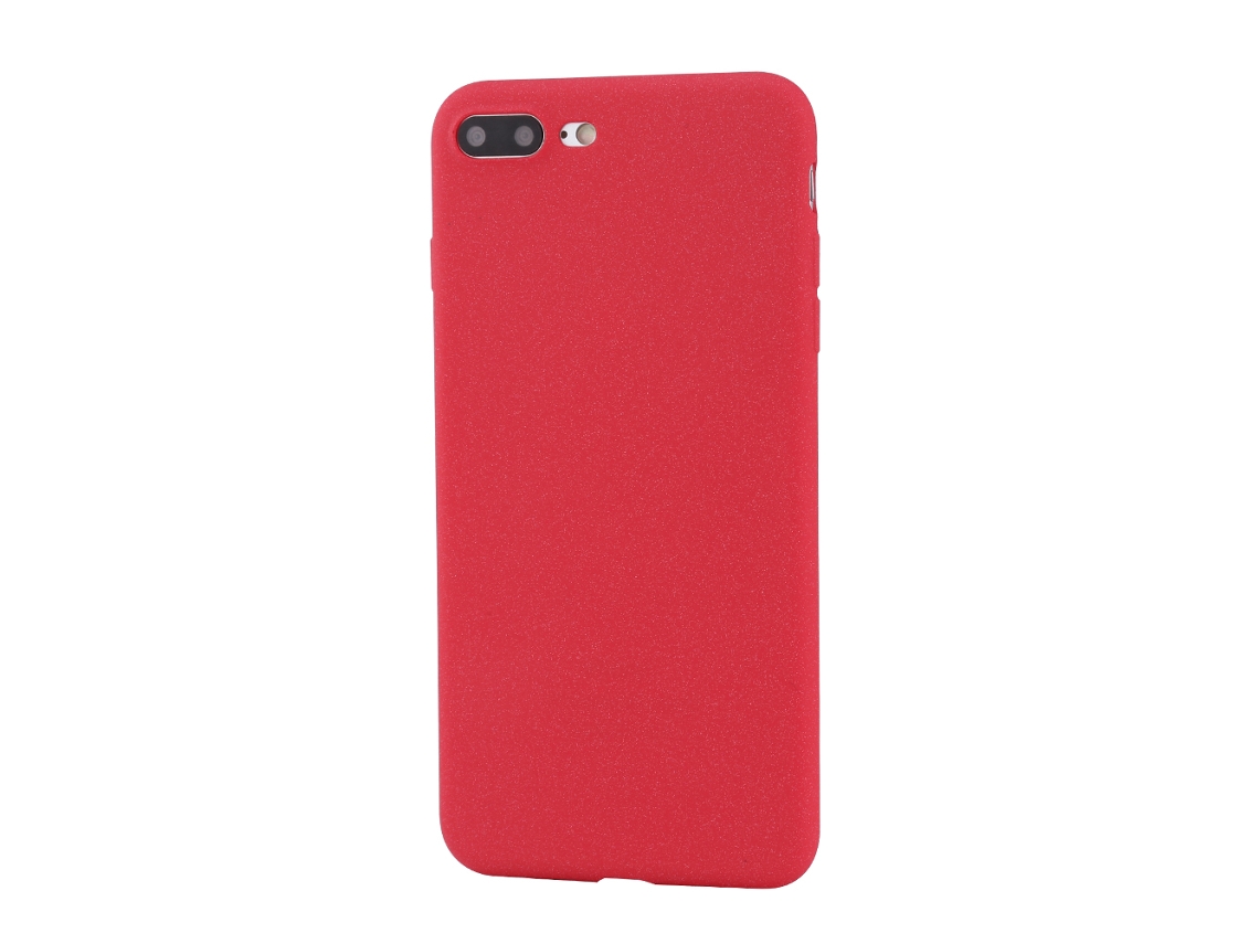 Capa LAXISCREED Iphone 7 Plus 5.5" Tpu Vermelha Anti impacto Mate