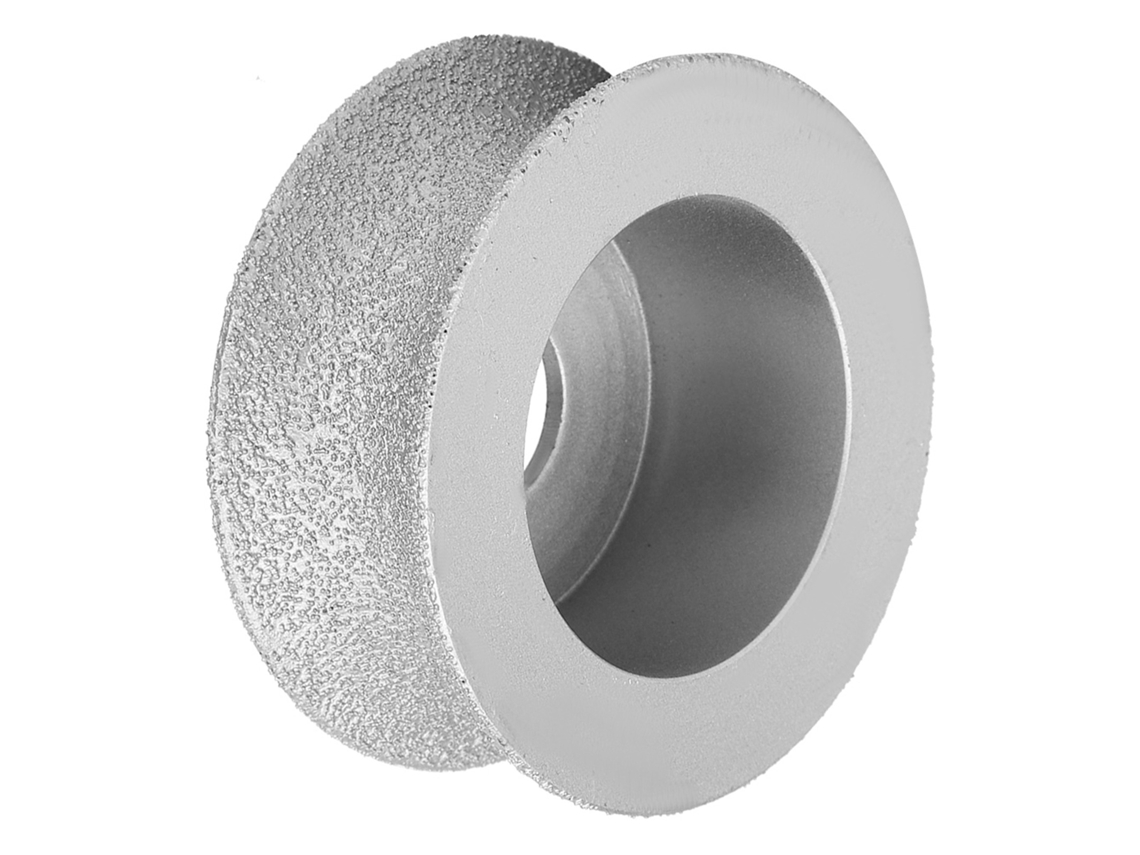Roda De Diamante Brazed Laxiscreed Para Esmerilhar Pedra, Cerâmica E Vidro Com Acabamento Côncavo