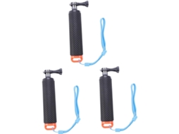 Conjunto De 3 Alças Flutuantes Para Câmera De Ação, Acessórios De Montagem, Bastão De Mergulho Laran Gokoco
