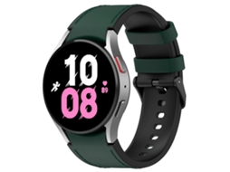 Pulseira De Relógio Em Couro Sintético Com Fivela Preta, Tamanho: P