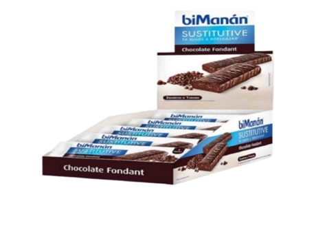 Barra Substitutiva de Chocolate Fondant Com Expositor 30Uds BIMANAN