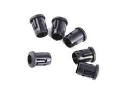 Laxiscreed Soquete Para Led 5mm Com Suporte E Clip De Nylon Preto Para Iluminação Led