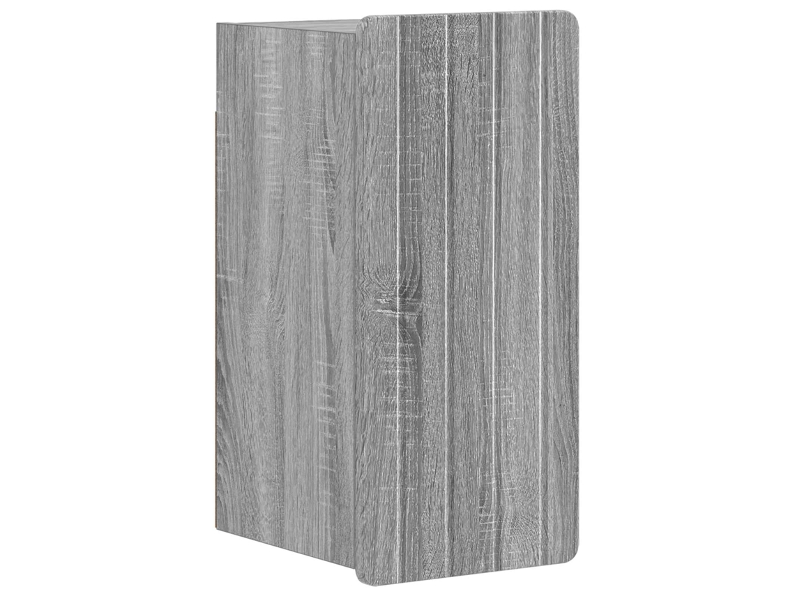 Vidaxl Armário De Parede Para Banheiro Zwolle Sonoma Cinzento