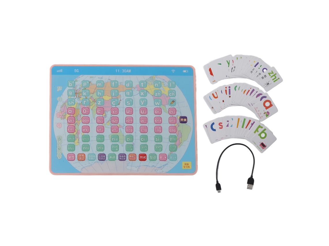 Tablet Educacional WalshLXq para Aprendizagem de Chinês, Ensinando Pinyin para Crianças a partir de 3 Anos