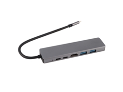 Usb-c Hub (carregamento Pd Expansão Hdmi) Hub Usb 3.0 6-em-1 Usb-c Para Type-c 3