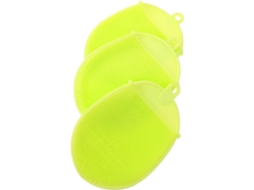 Lurelia Conjunto De 3 Escovas De Banho Para Bebé, Silicone Macio, Escovagem A Seco E Massagem Suave, Uso Diário Prático