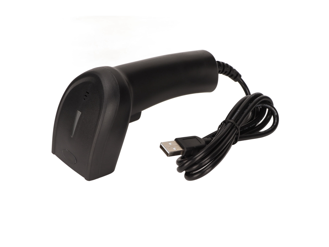 Leitor De Códigos De Barras 1d Móvel Usb Com Fio Para Supermercado Varejo Armazém