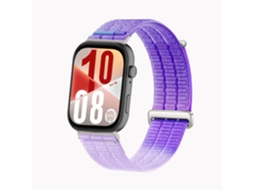 Pulseira de Nylon Respirável Dupla Volta para Huawei Fit5/4/3 e Fit5 Pro CHABERLU