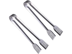 Pinças Para Alimentos Iplusmile Em Aço Inoxidável 2 Peças, Utensílios De Cozinha Multifuncionais Para Saladas, Churrasco