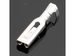 Conector Fêmea Tipo Garfo Com Terminal De Crimpagem 2, 8mm