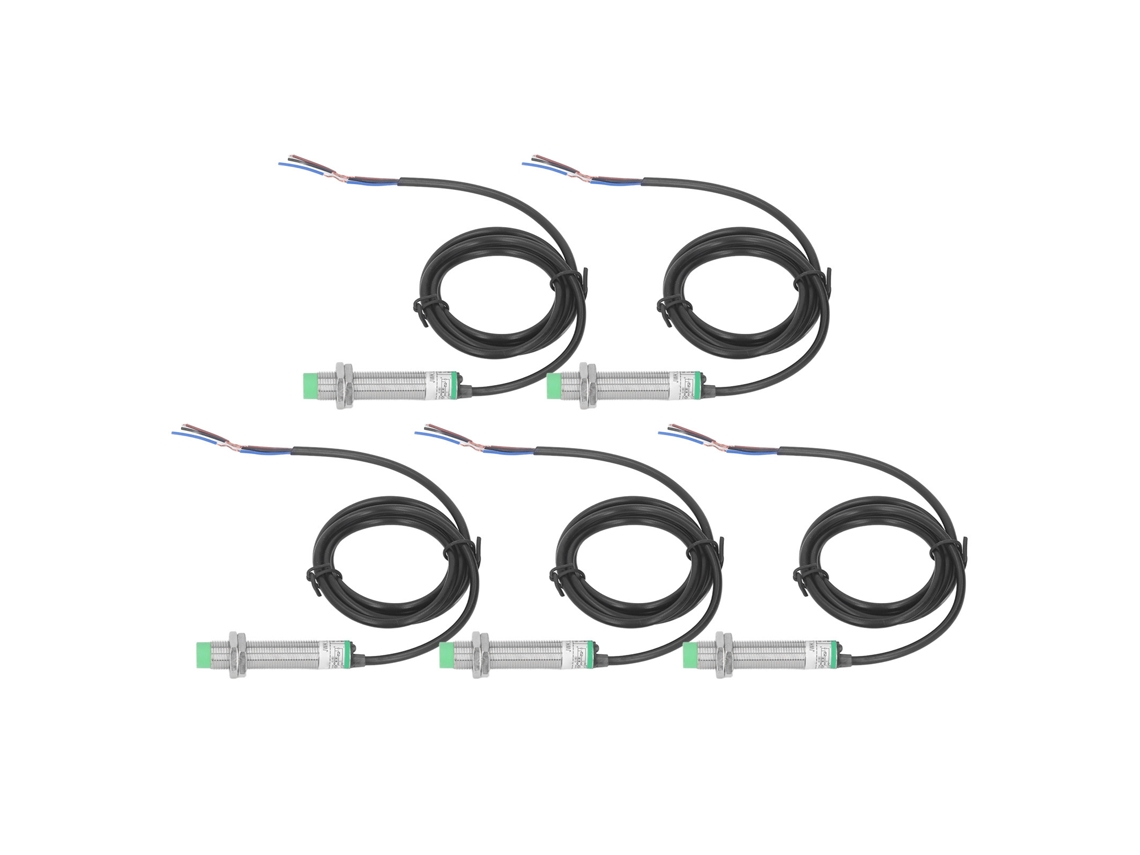 5 Peças Sensor de Proximidade Indutivo M12