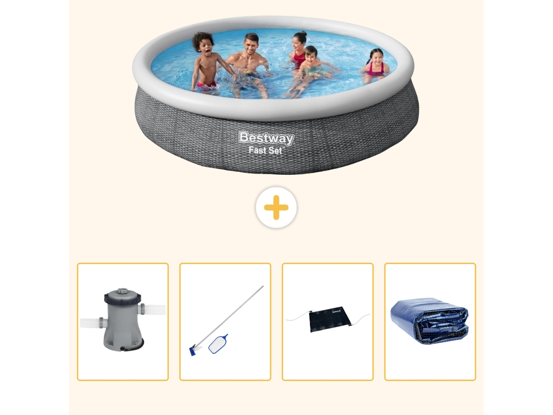 Bestway Piscina Bestway Fast Set Redonda - 366x76 Cm - 5-peças S235