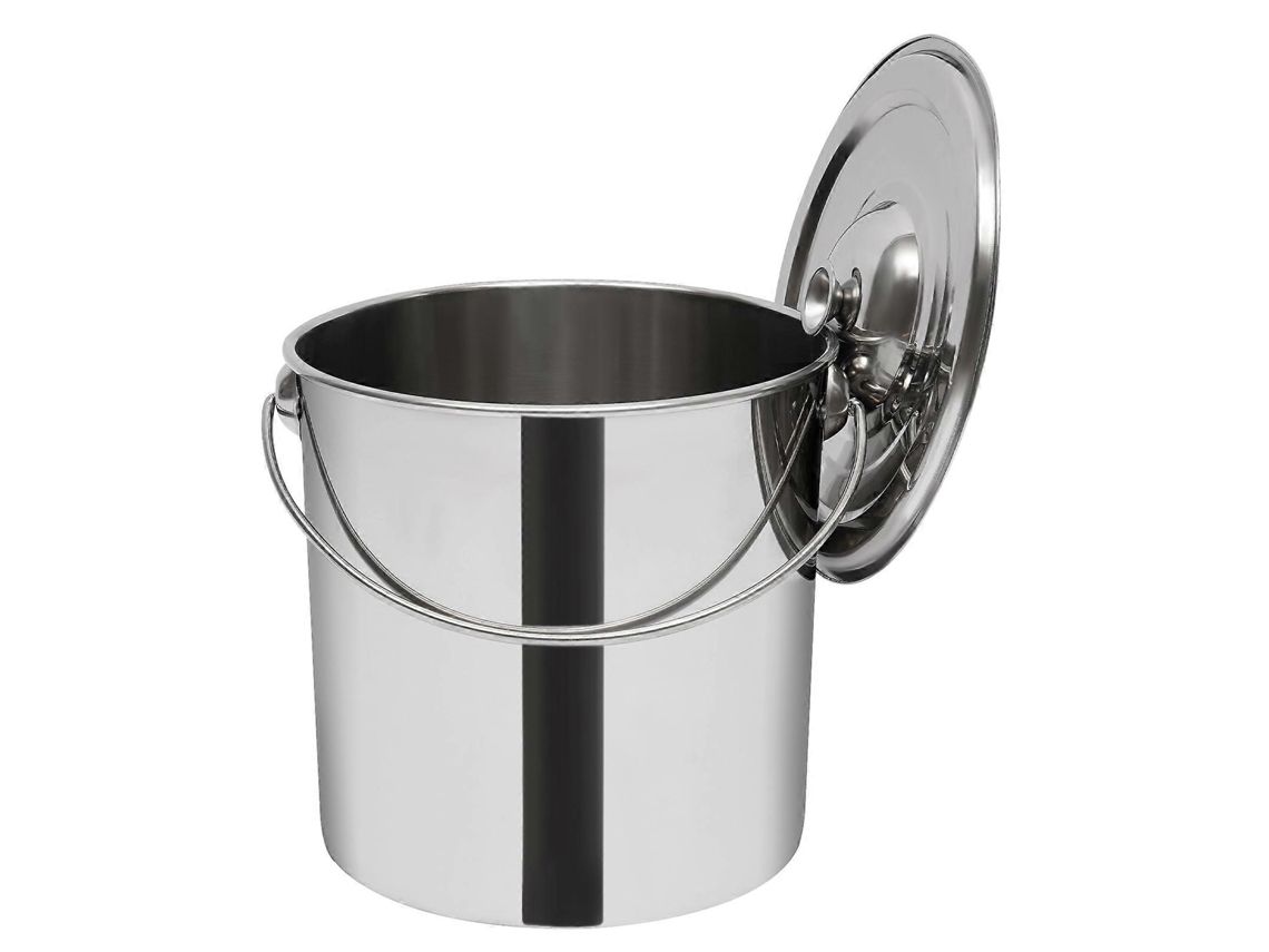 Balde Redondo Inox 20l Grande Uso Comercial