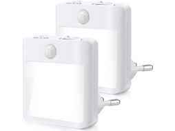 Luz Noturna Led, Luz Noturna com Sensor de Movimento BRILVIBERA