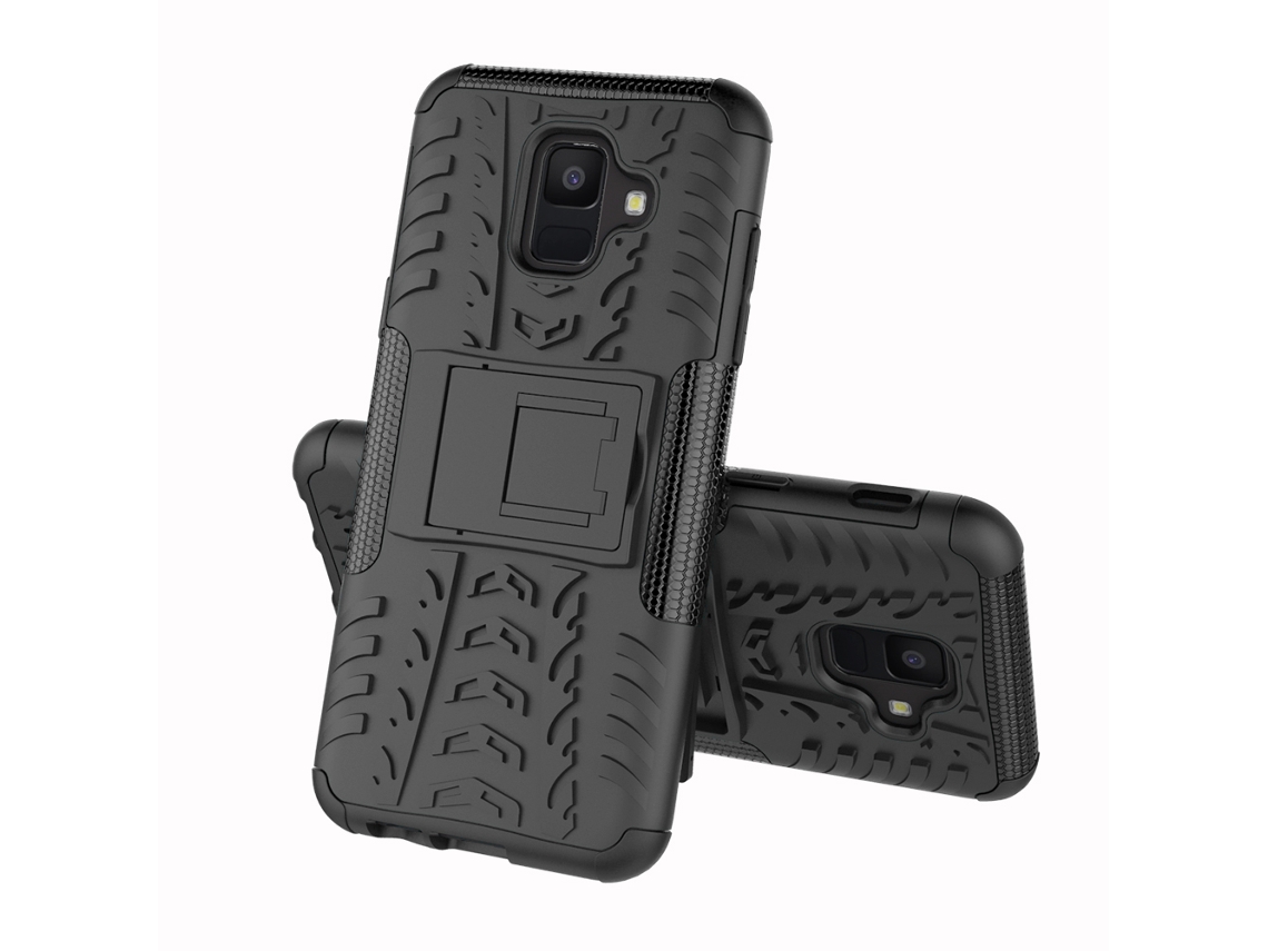 Capa Samsung Galaxy A6 2018 MULTISHOP Pneu resistente 