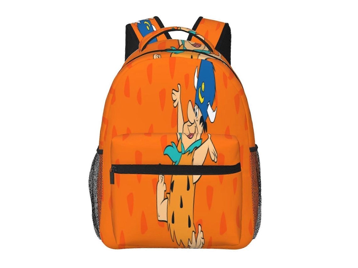 Mochila Flintstones Para Escola E Atividades Ao Ar Livre, Leve E À Prova Dágua, Mochila Estilosa Para Estudantes E Adultos. Olysi Shop