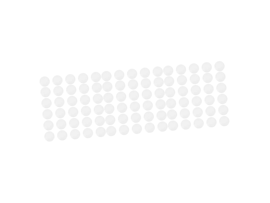 90 Adesivos De Gel Transparentes Práticos Para Decorar E Proteger
