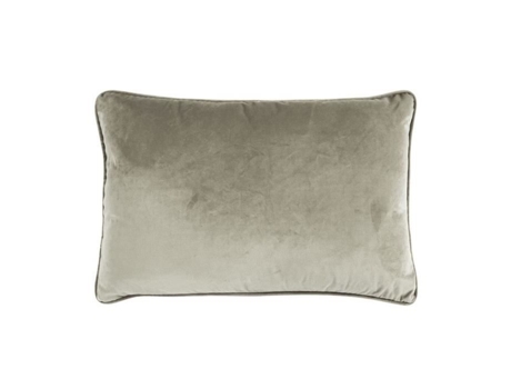 Coussin Em Veludo Taupe 60x40
