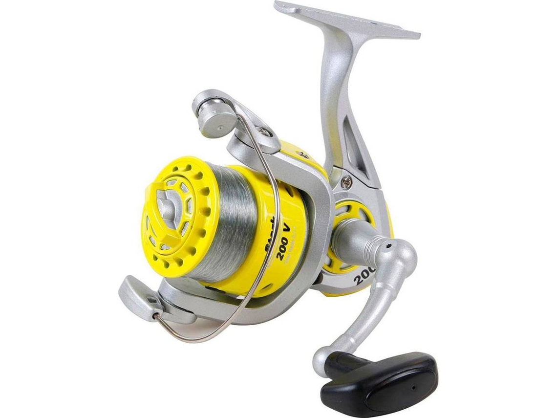 Carreto HERCULY Molinete Stark V Amarelo