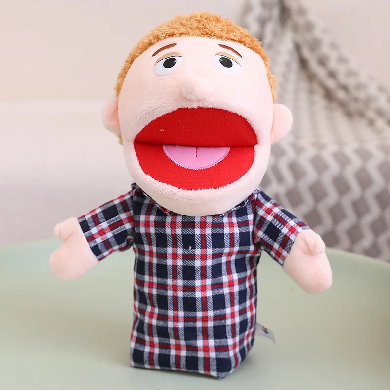 (estilo 4, Aprox. 28-33 Cm) Fantoche De Dedo/mão De Pelúcia Infantil, Brinquedo Para Brincadeiras Em Família.