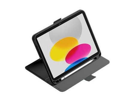 Capa de Aba Folio com Suporte Tekview Preto CYGNETT
